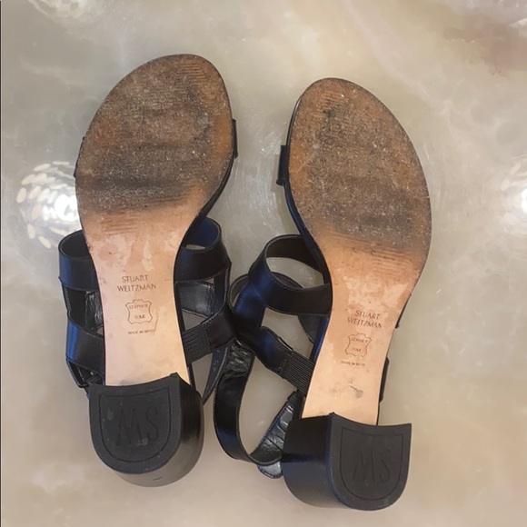 Stuart Weitzman black sandals - Picture 4 of 4